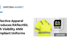 Reflective Apparel Introduces RAflect50, High Visibility ANSI Compliant Uniforms Engineered for Industrial Laundries Reflective Apparel Introduces RAflect50, High Visibility ANSI Compliant Uniforms