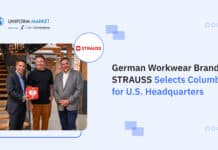 German Workwear Brand STRAUSS Selects Columbus for U.S. Headquarters German Workwear Brand STRAUSS Selects Columbus for US Headquarters